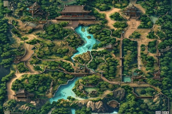 天龙八部单机版地图全解析：探索隐藏秘境与剧情路线